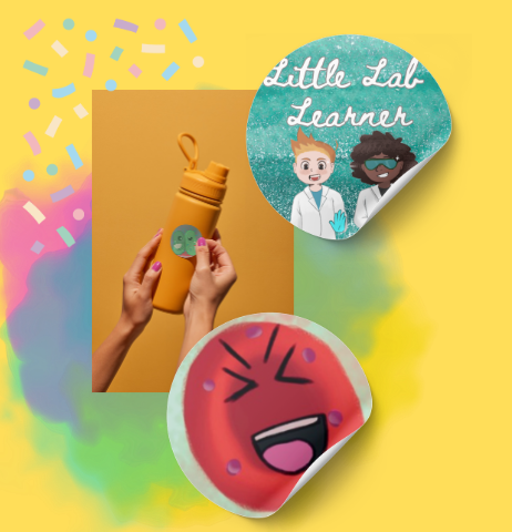 Little Lab Learners Sticker Pack